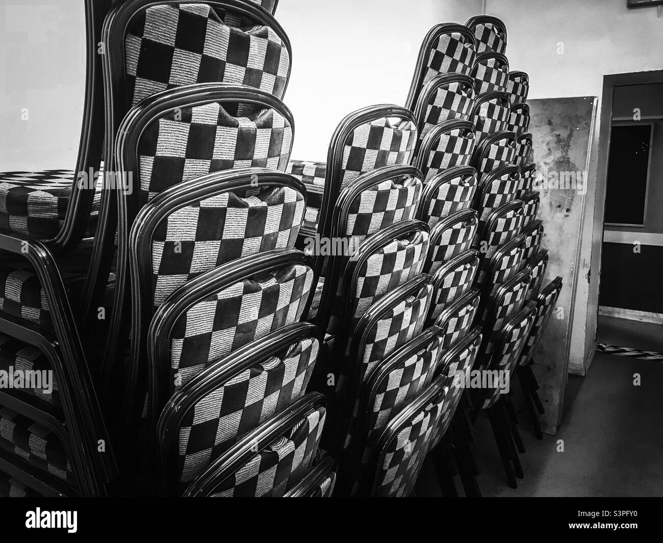 Hotel during lockdown - Smartphone Captured Stock Image