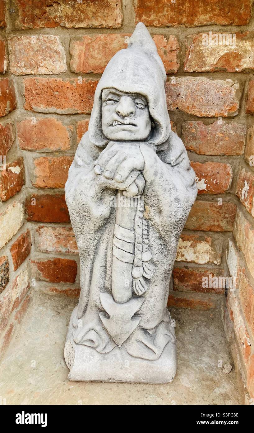 Garden stone ornament Stock Photo Alamy