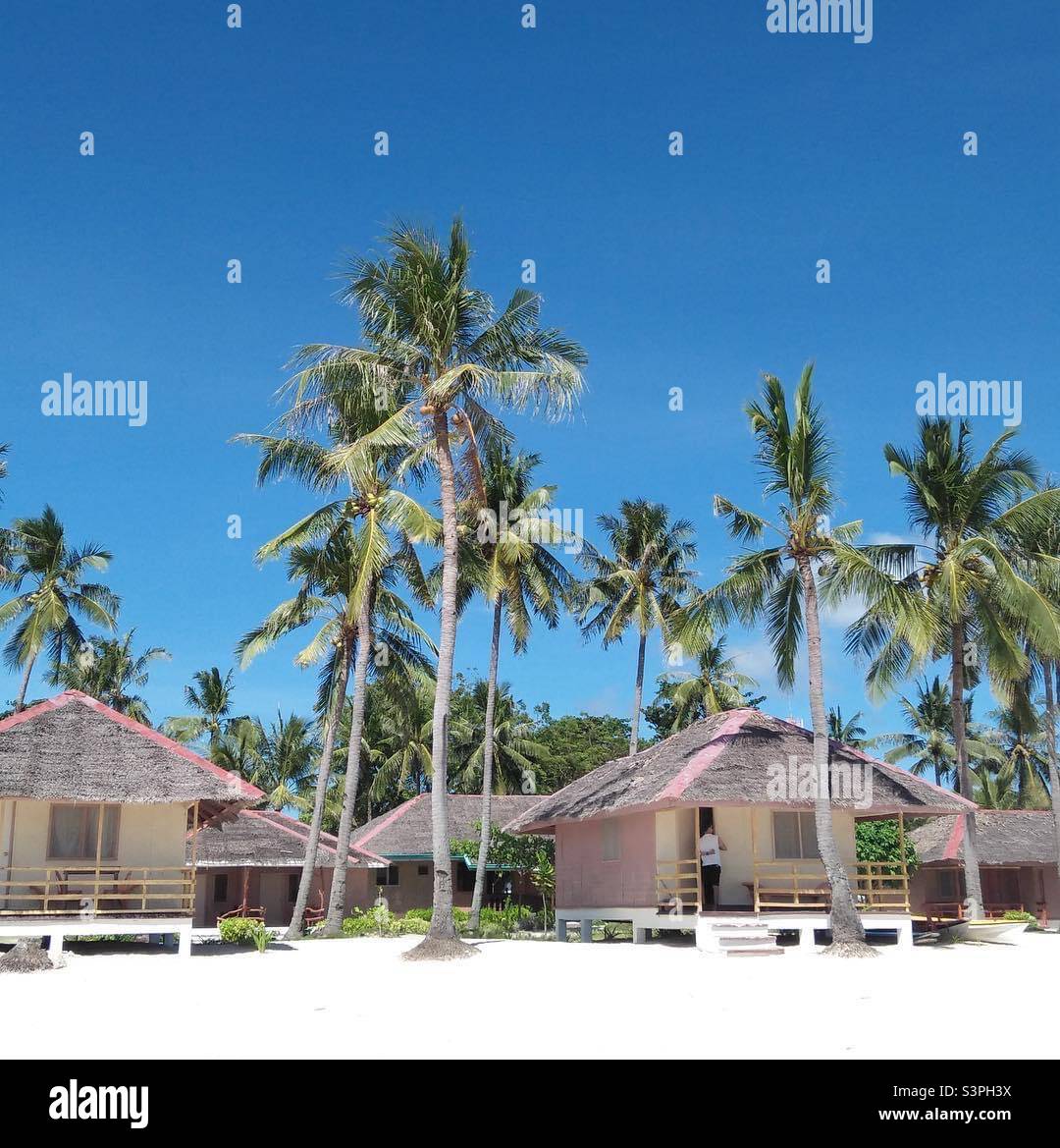 Bungalow Rooms at Daan Bantayan Island, Philippines Stock Photo Alamy