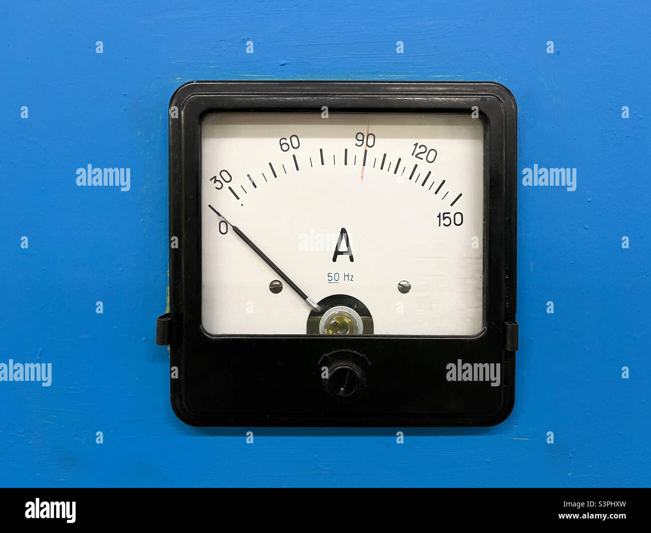 Ammeter - a device for measuring current in amperes Stock Photo - Alamy