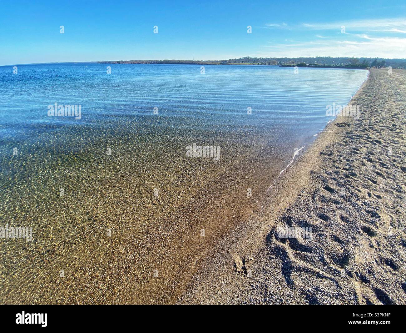 Barrie, Ontario Centennial Beach Stock Photo