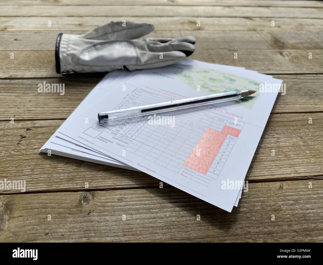 Dukes Meadows Golf course scorecard Stock Photo Alamy Dukes Meadows Golf course scorecard Stock Photo Alamy