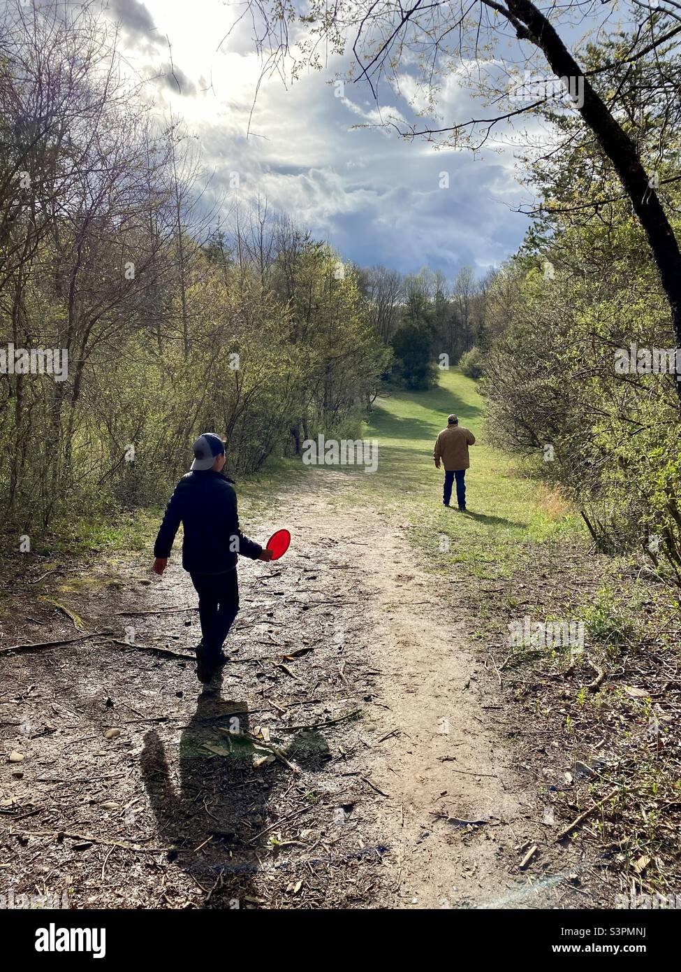 Disc Golf in Tennessee Stock Photo Alamy