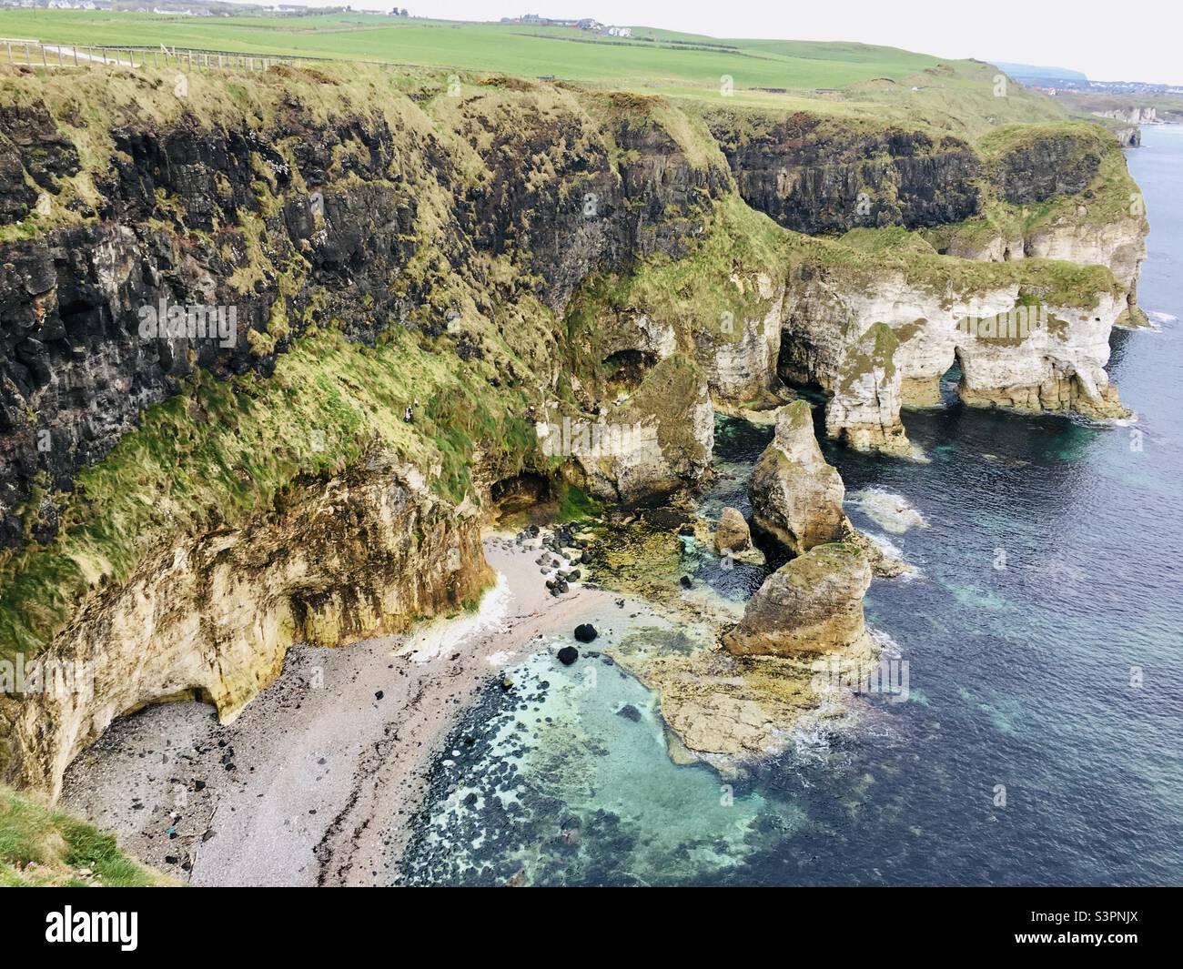 Northern Ireland Atlantic Coast Stock Photo