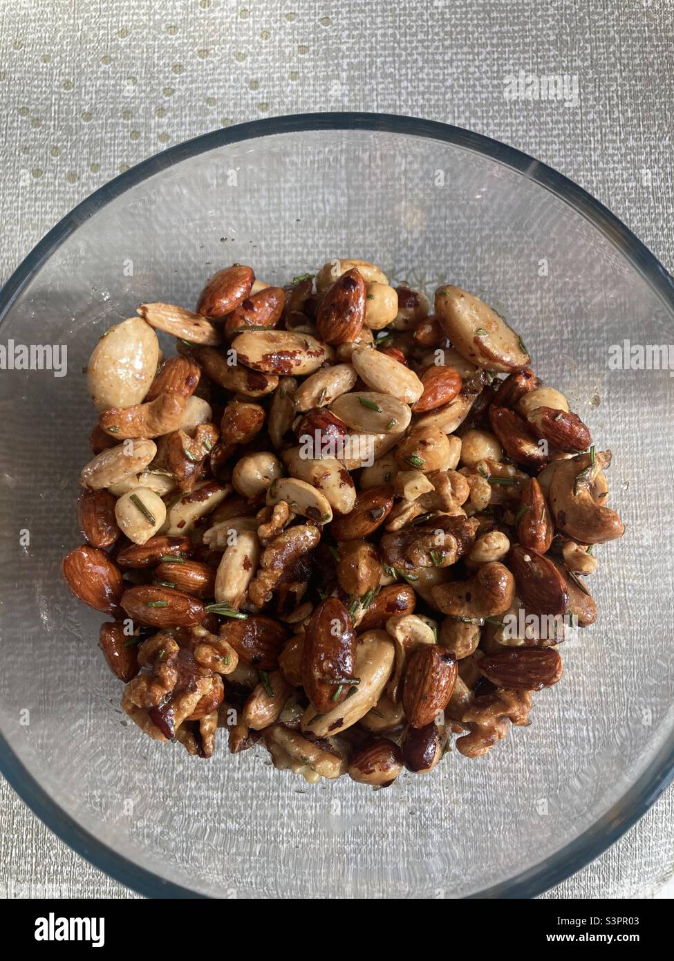 Get your nuts on Stock Photo