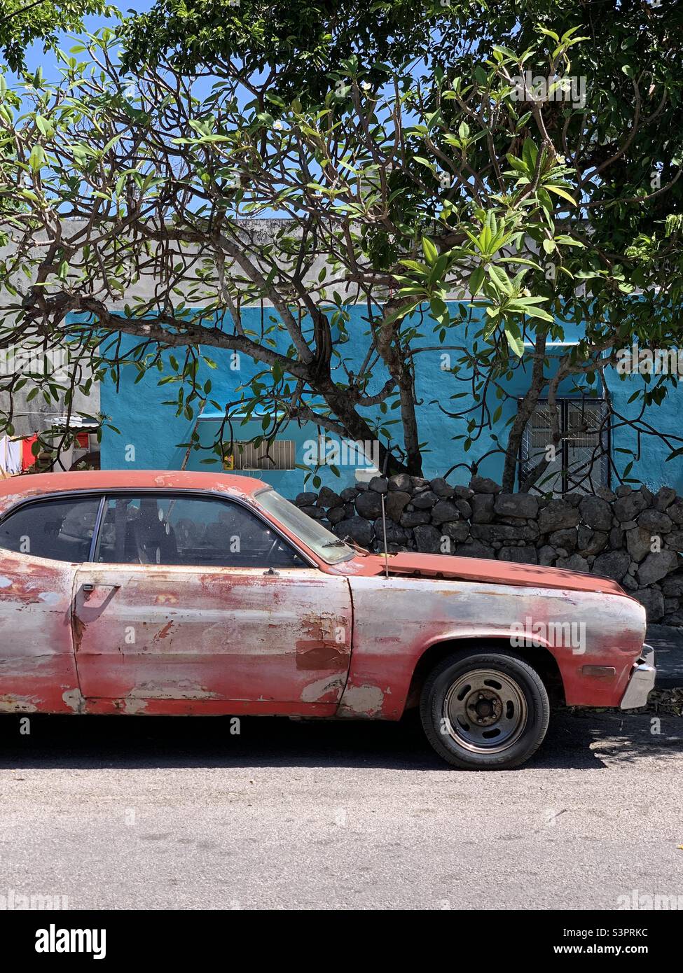 Old car - Smartphone Captured Stock Image