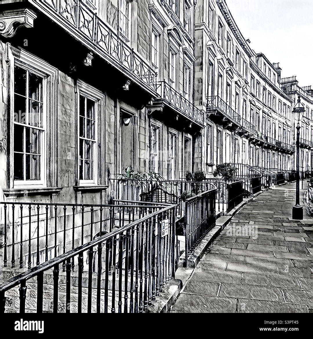 Clarendon crescent hires stock photography and images Alamy