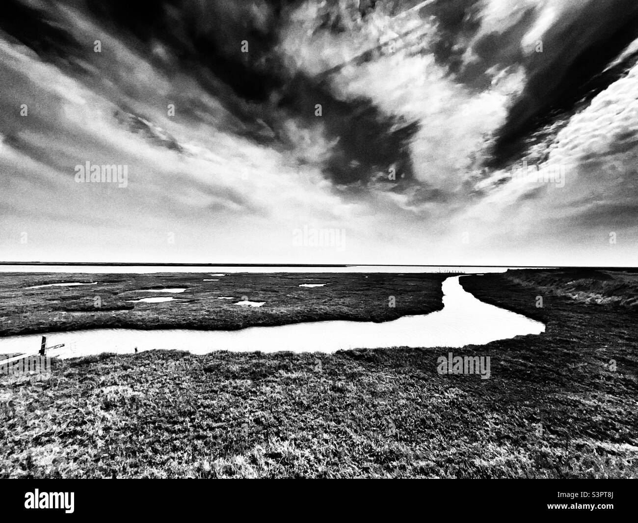 Boyton marshes Suffolk England Stock Photo - Alamy