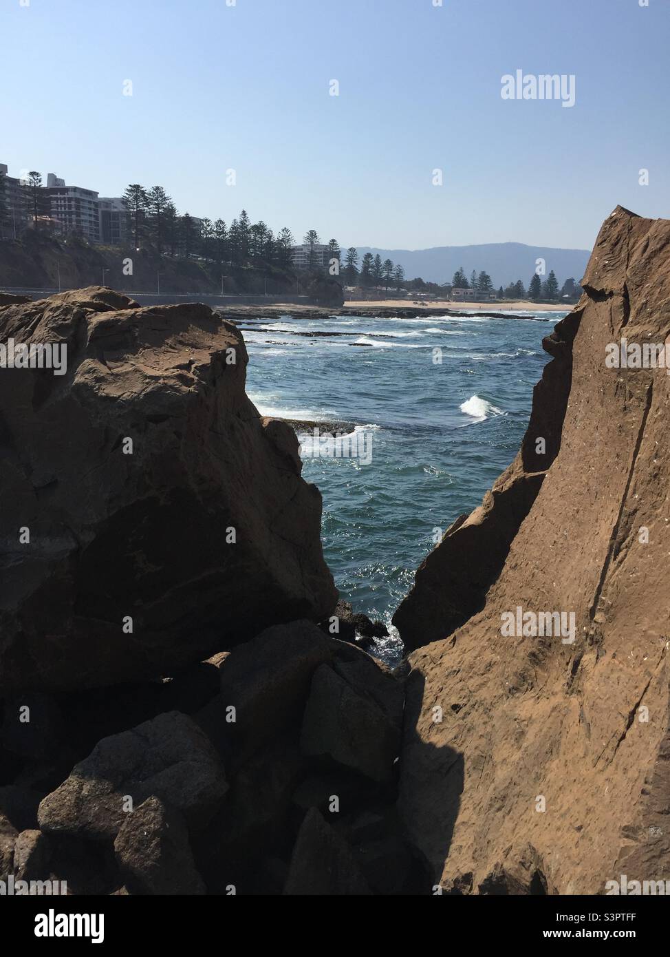 Wollongong Harbor - Smartphone Captured Stock Image