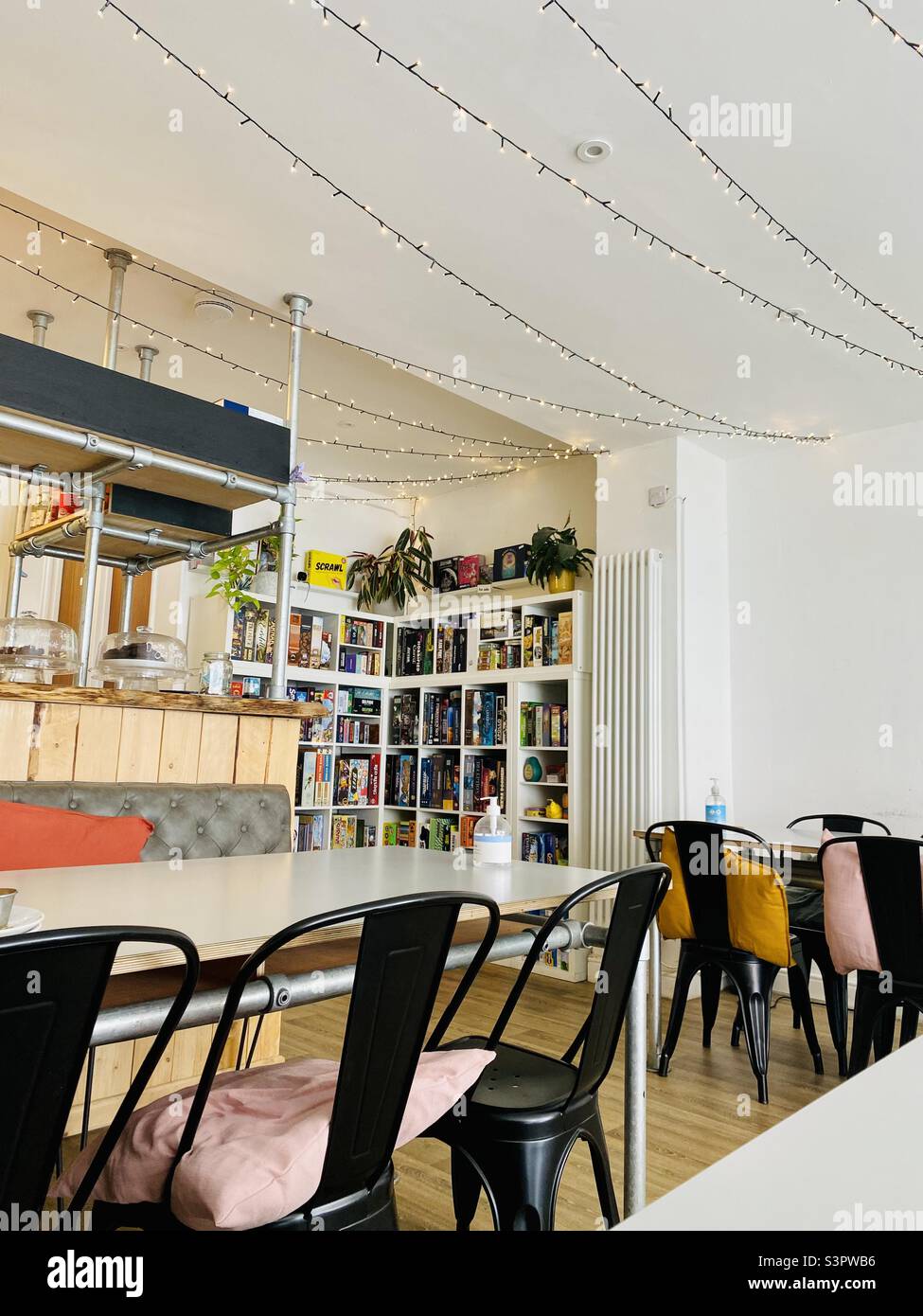 “Slice and Dice” a board game café with a 100 plantbased menu and a