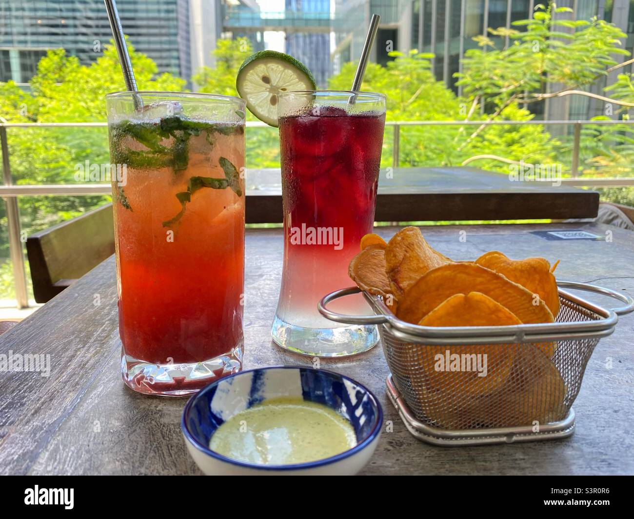 let’s drink to that! - Smartphone Captured Stock Image