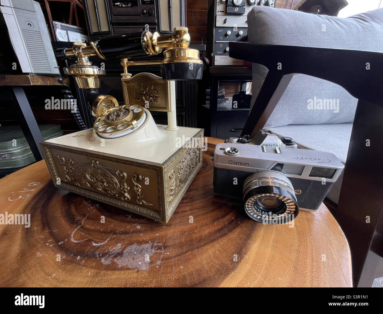 old things left behind - Smartphone Captured Stock Image