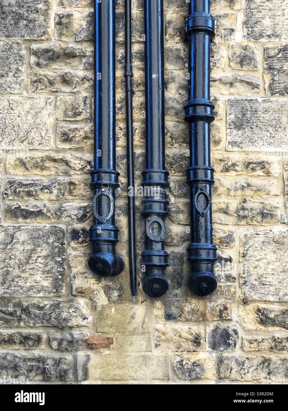 Drainpipes - Smartphone Captured Stock Image