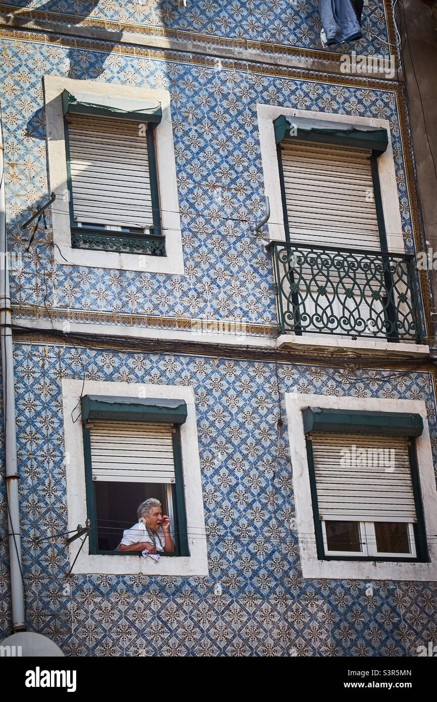 Window shutters lisbon portugal hires stock photography and images Alamy
