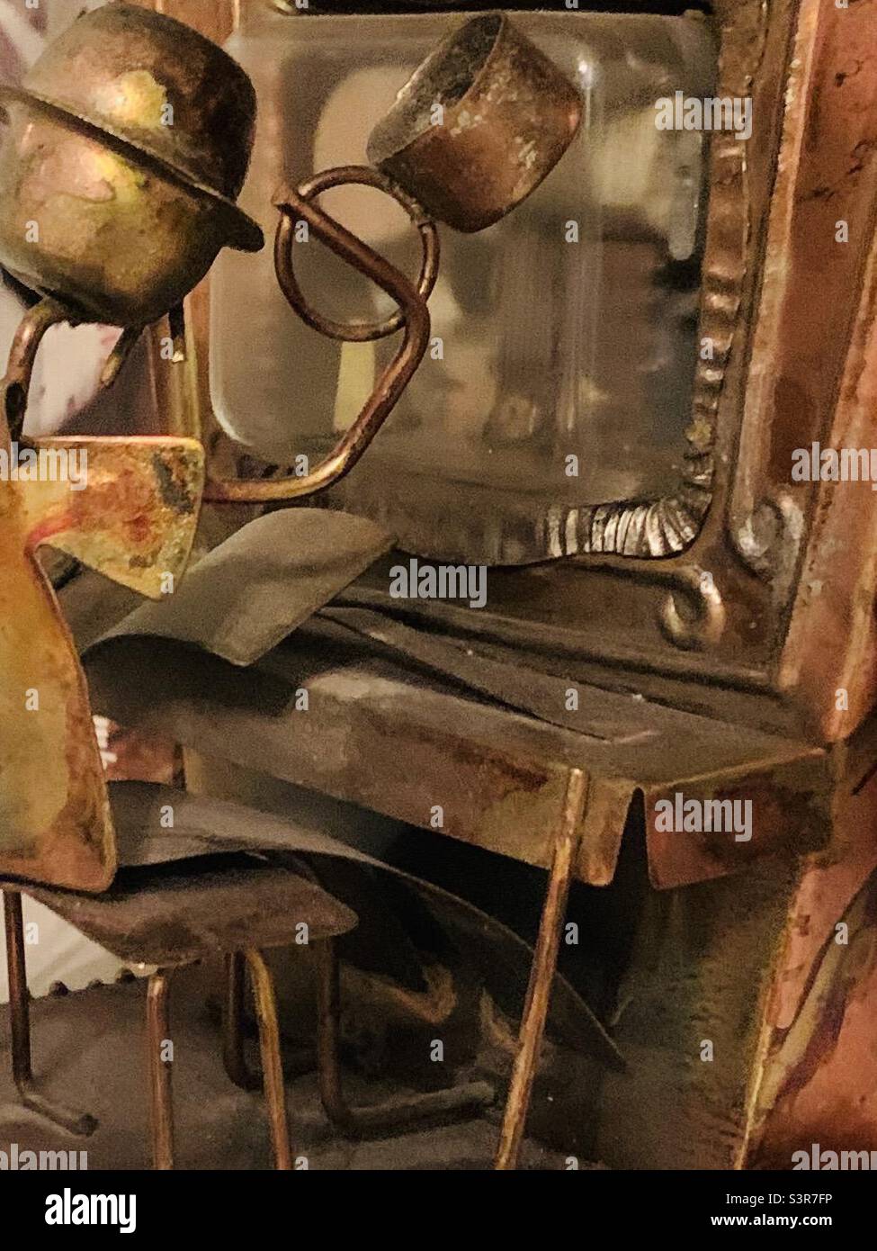 Piano Man - Smartphone Captured Stock Image