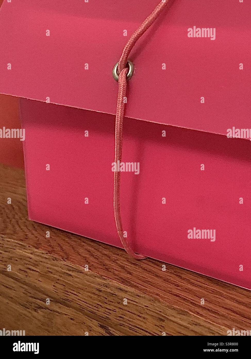 Pink Folder - Smartphone Captured Stock Image