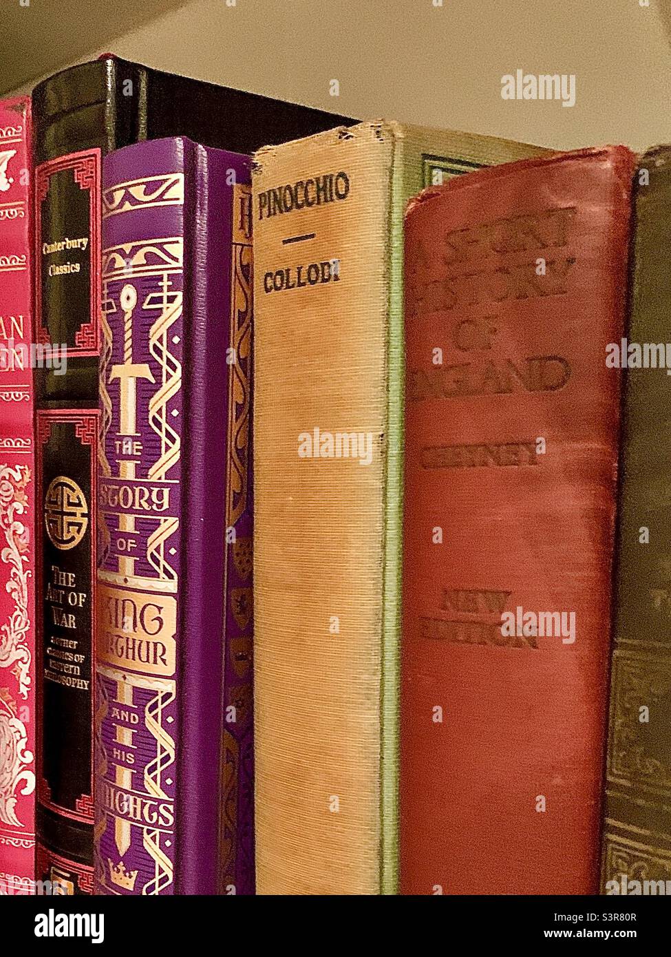 Classic Literature - Smartphone Captured Stock Image