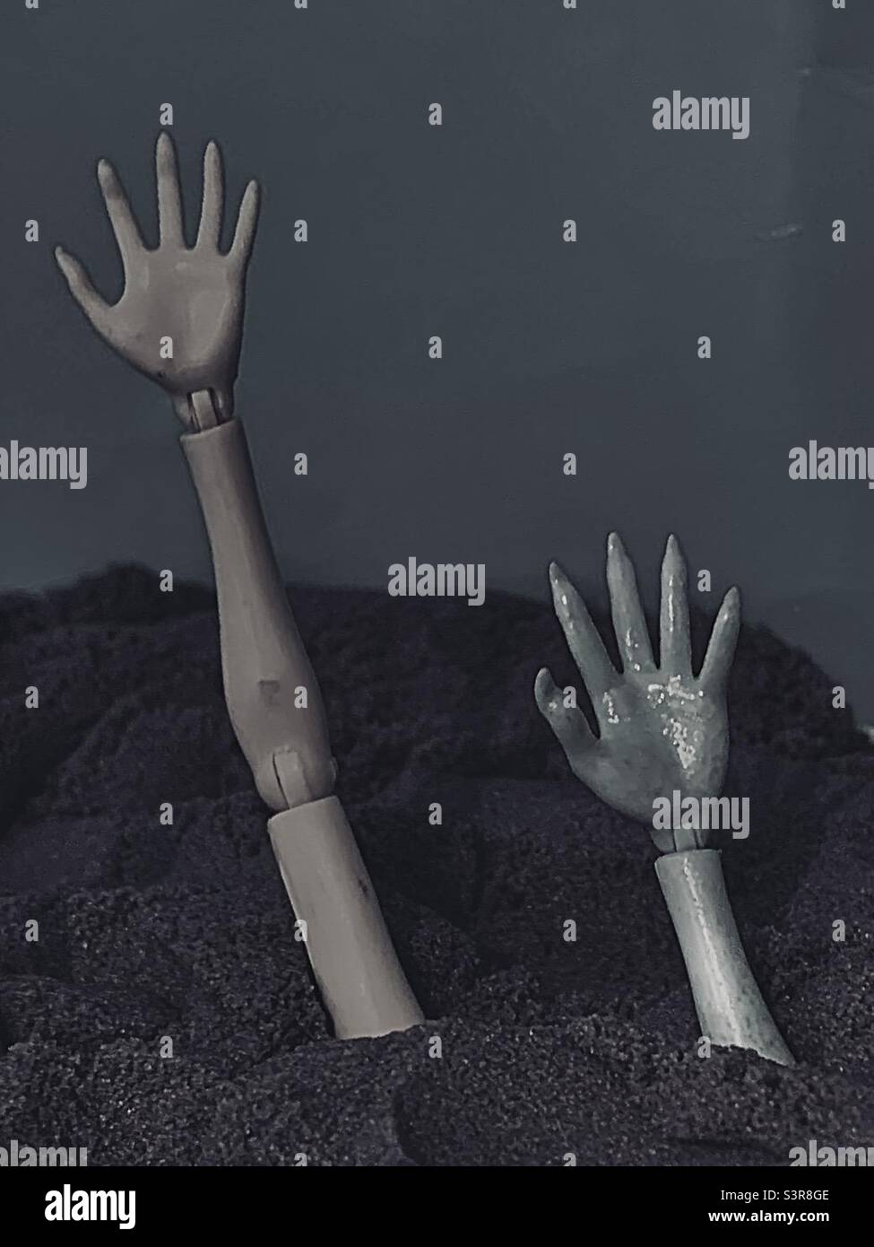 Zombies - Smartphone Captured Stock Image