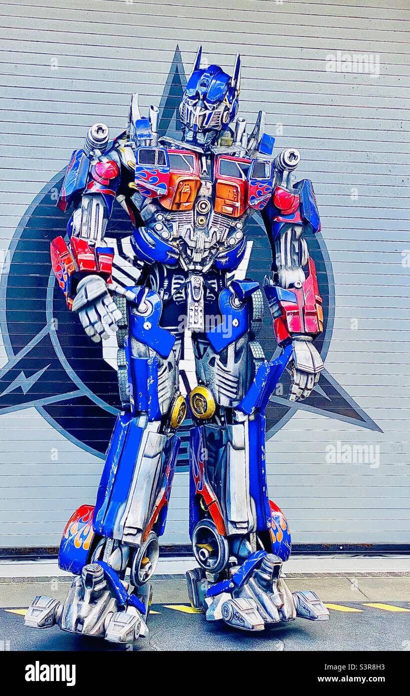 I AM OPTIMUS PRIME!!!! Stock Photo Alamy