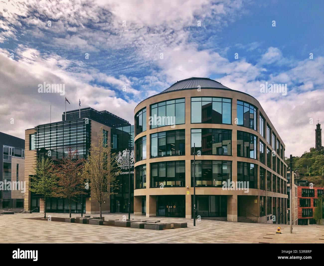 Queen Elizabeth House, Edinburgh, Scotland. UK government flagship