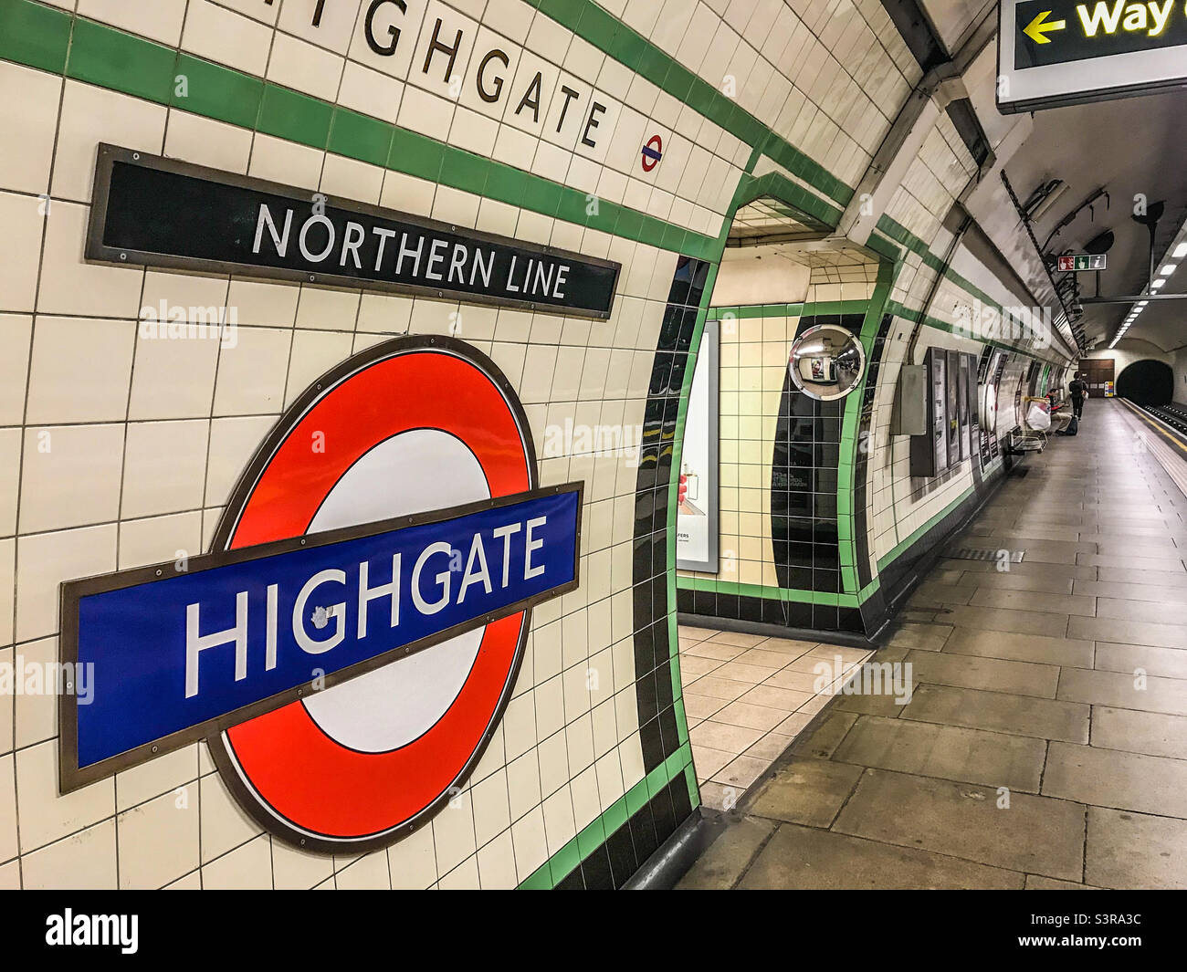London Underground Highgate station Stock Photo Alamy