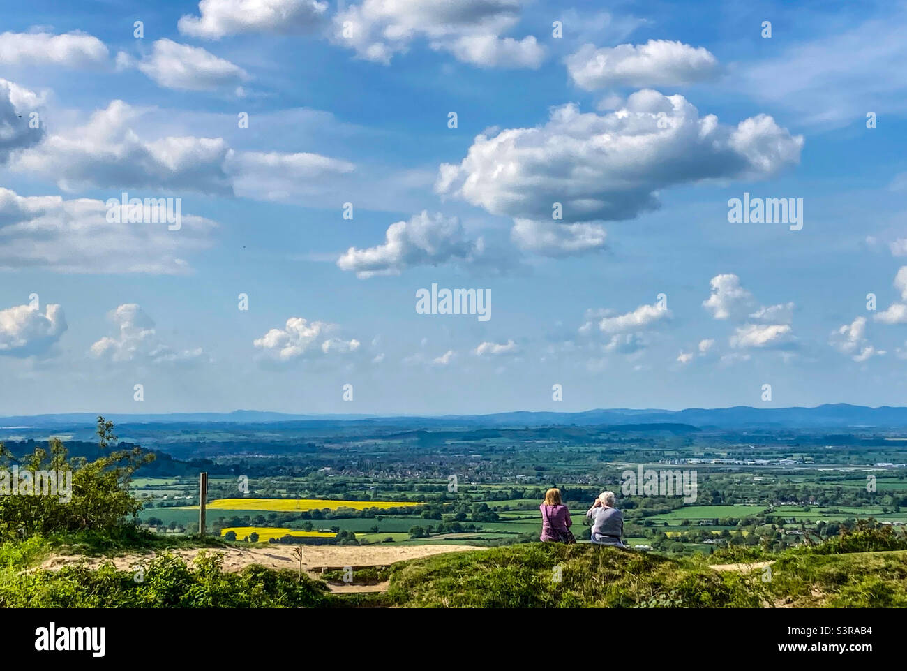 Crickley Hill - Smartphone Captured Stock Image