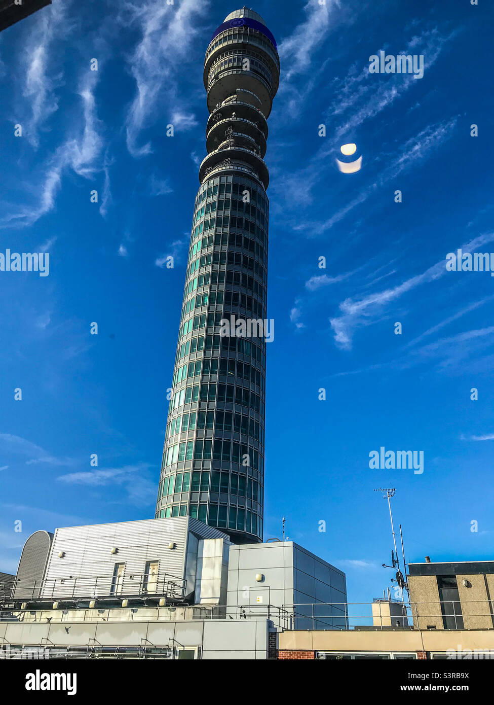 BT Tower, London - Smartphone Captured Stock Image