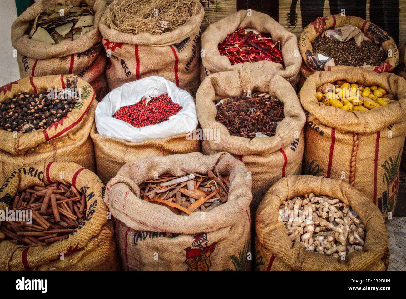 Indian Spices - Smartphone Captured Stock Image