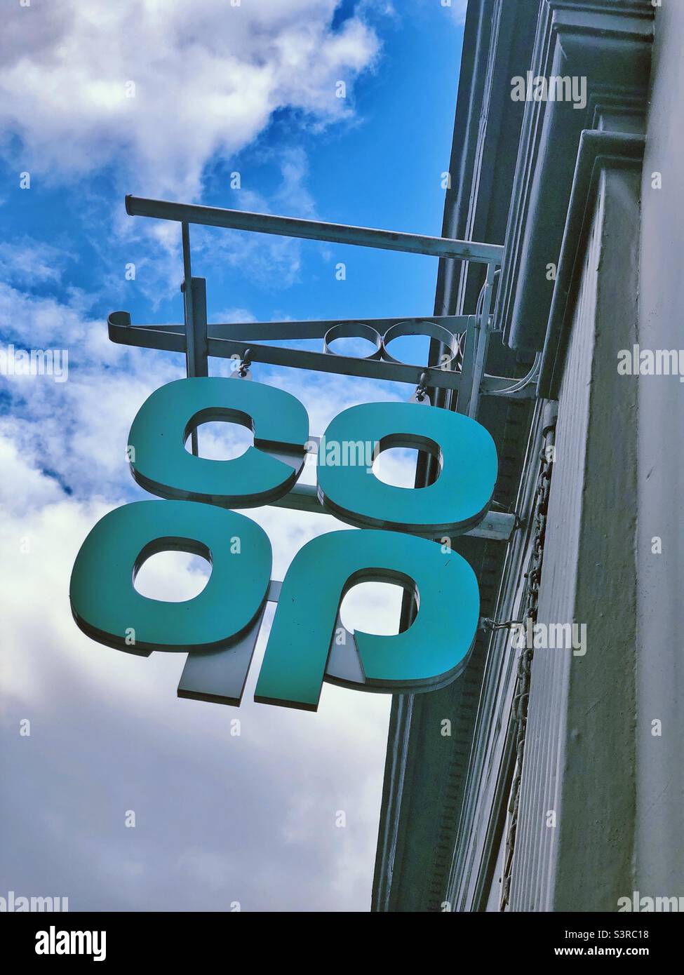 Co-op Supermarket Sign Stock Photo - Alamy