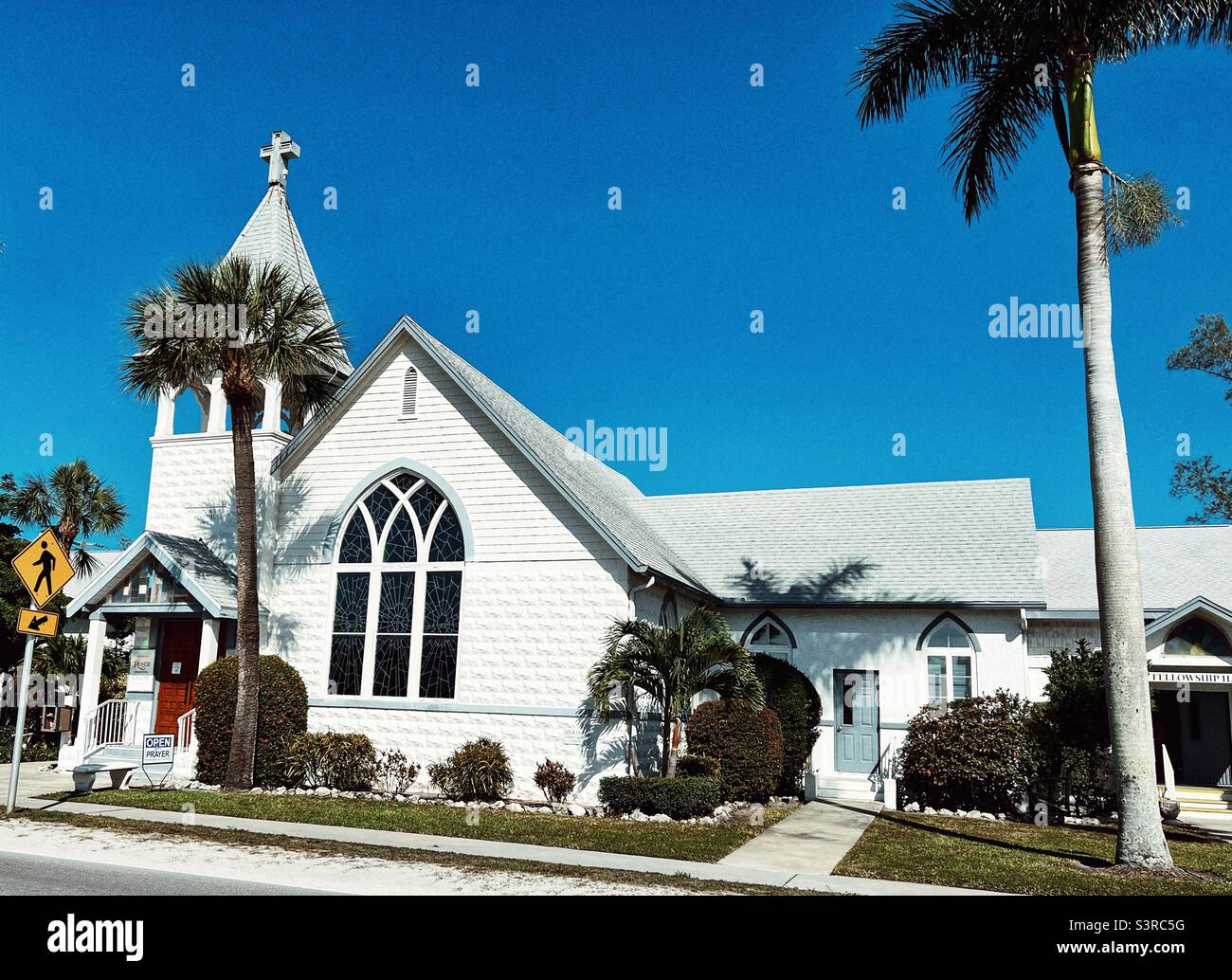 Chapel on Anna Maria island in Florida Stock Photo