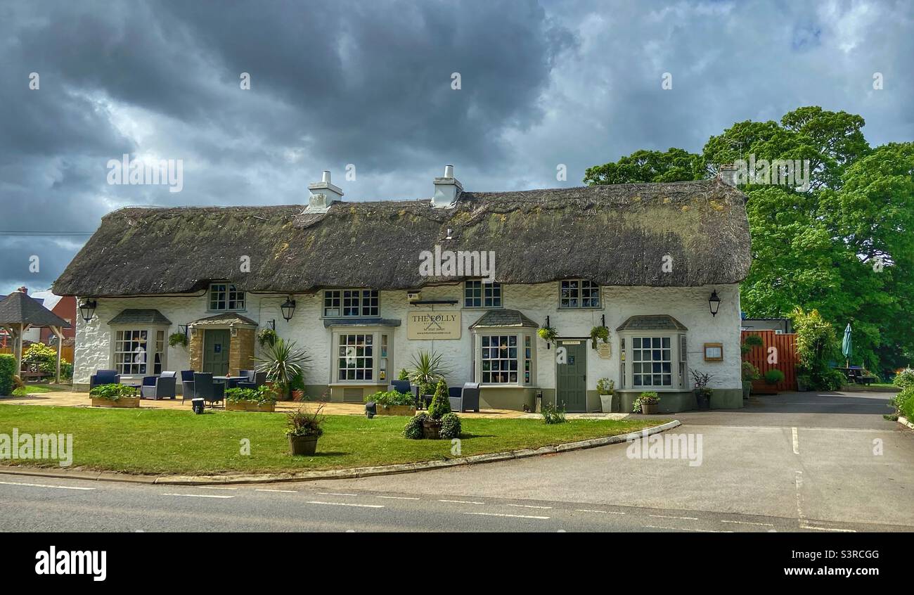 The Folly pub in Towcester, Northamptonshire Stock Photo