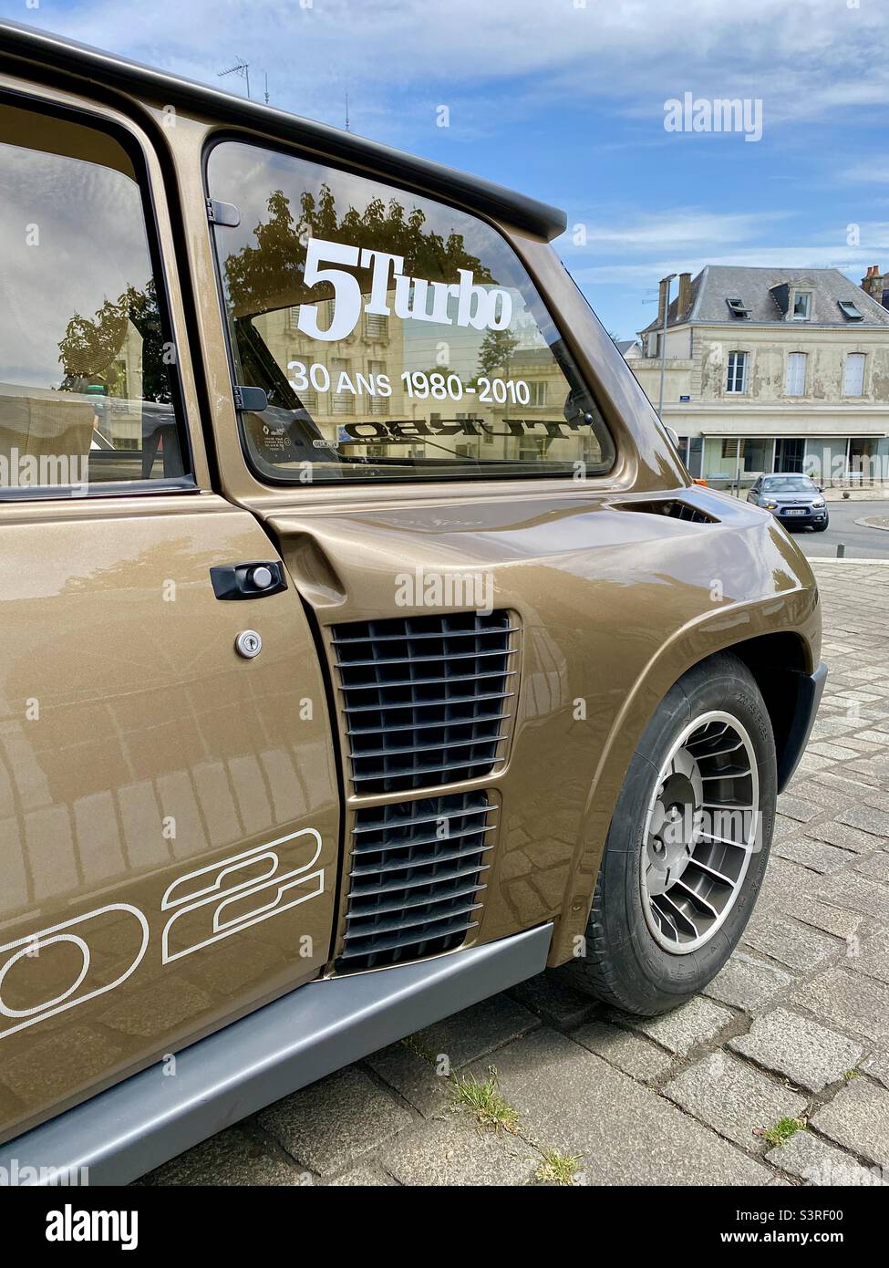 Renault 5 Turbo2 - Smartphone Captured Stock Image