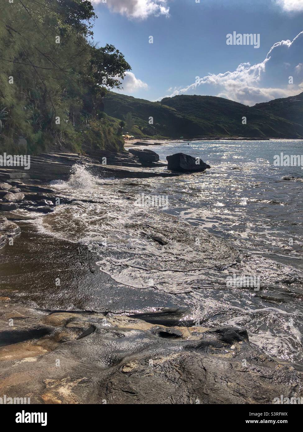 Brava Beach in Búzios, Brazil. Stock Photo