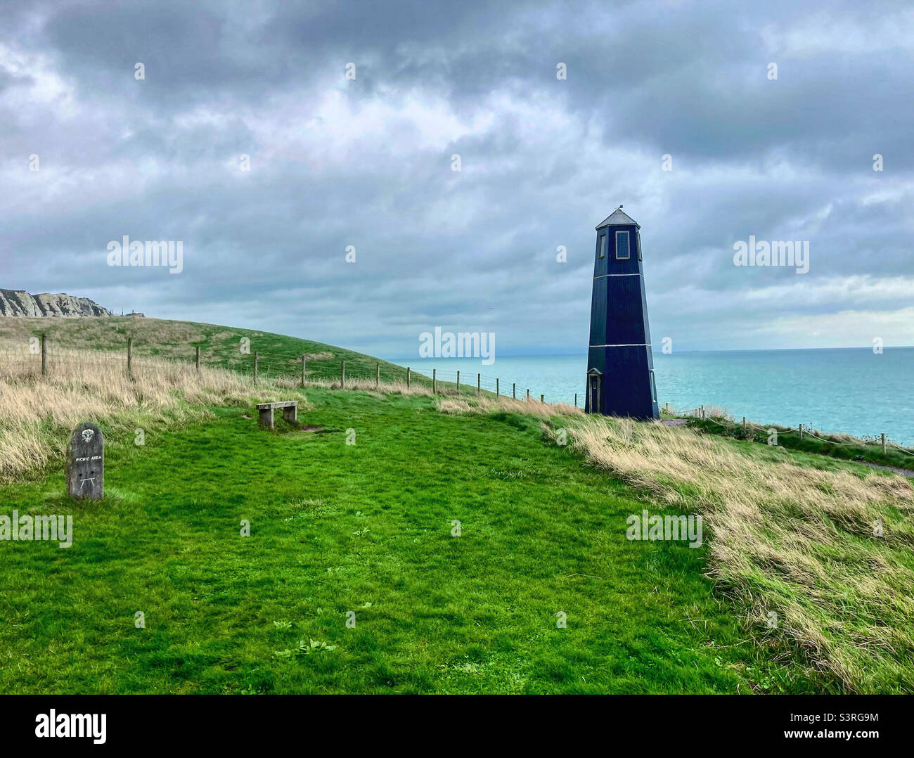 Samphire hoe - Smartphone Captured Stock Image