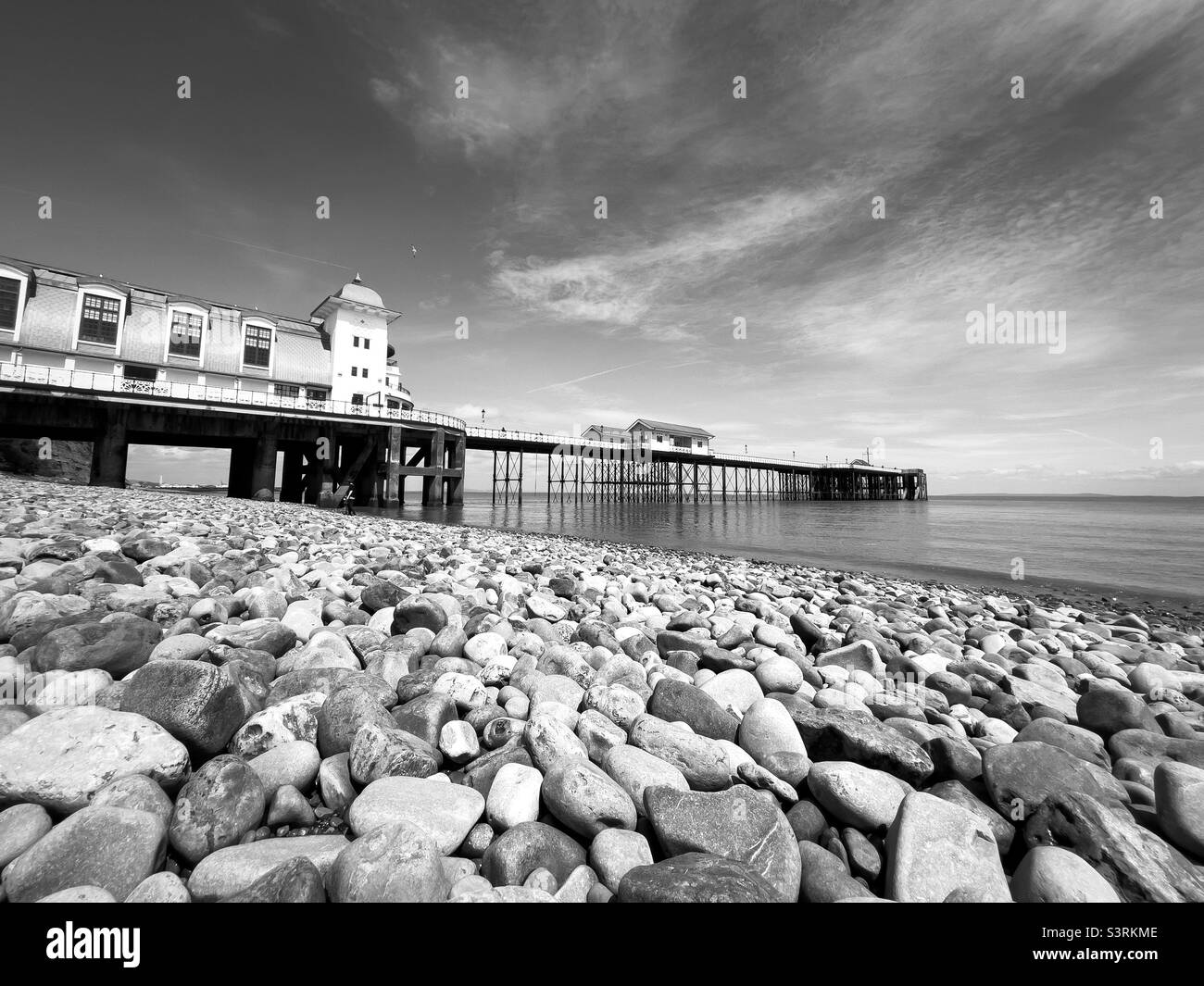 Penarth pier wales Stock Photo Alamy