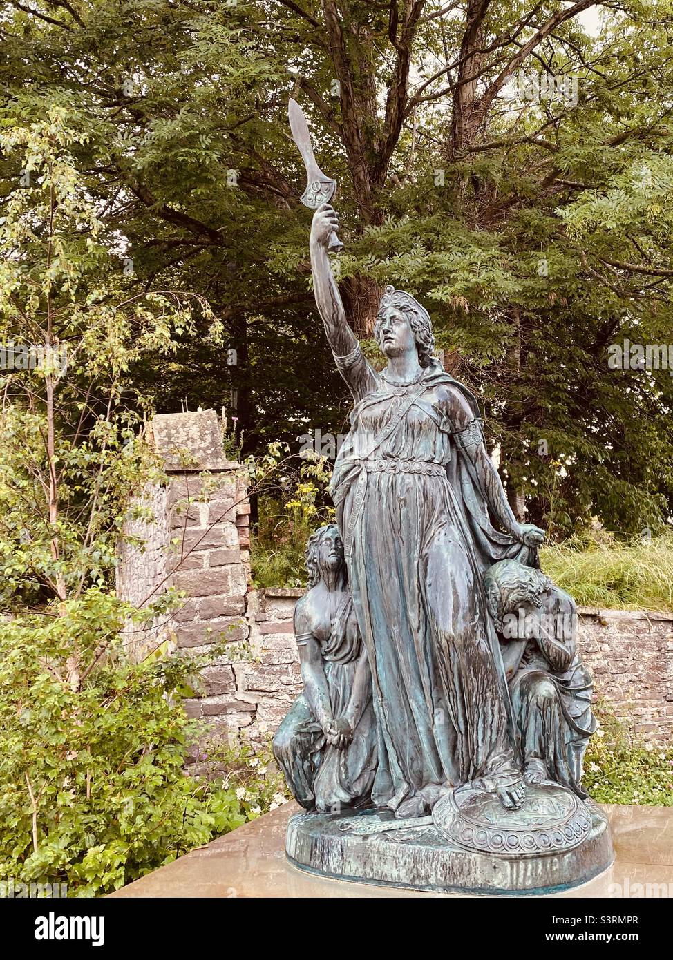 Boudica and her army hires stock photography and images Alamy