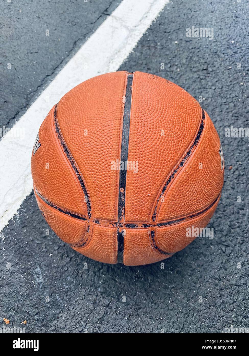 A game of basketball! Stock Photo