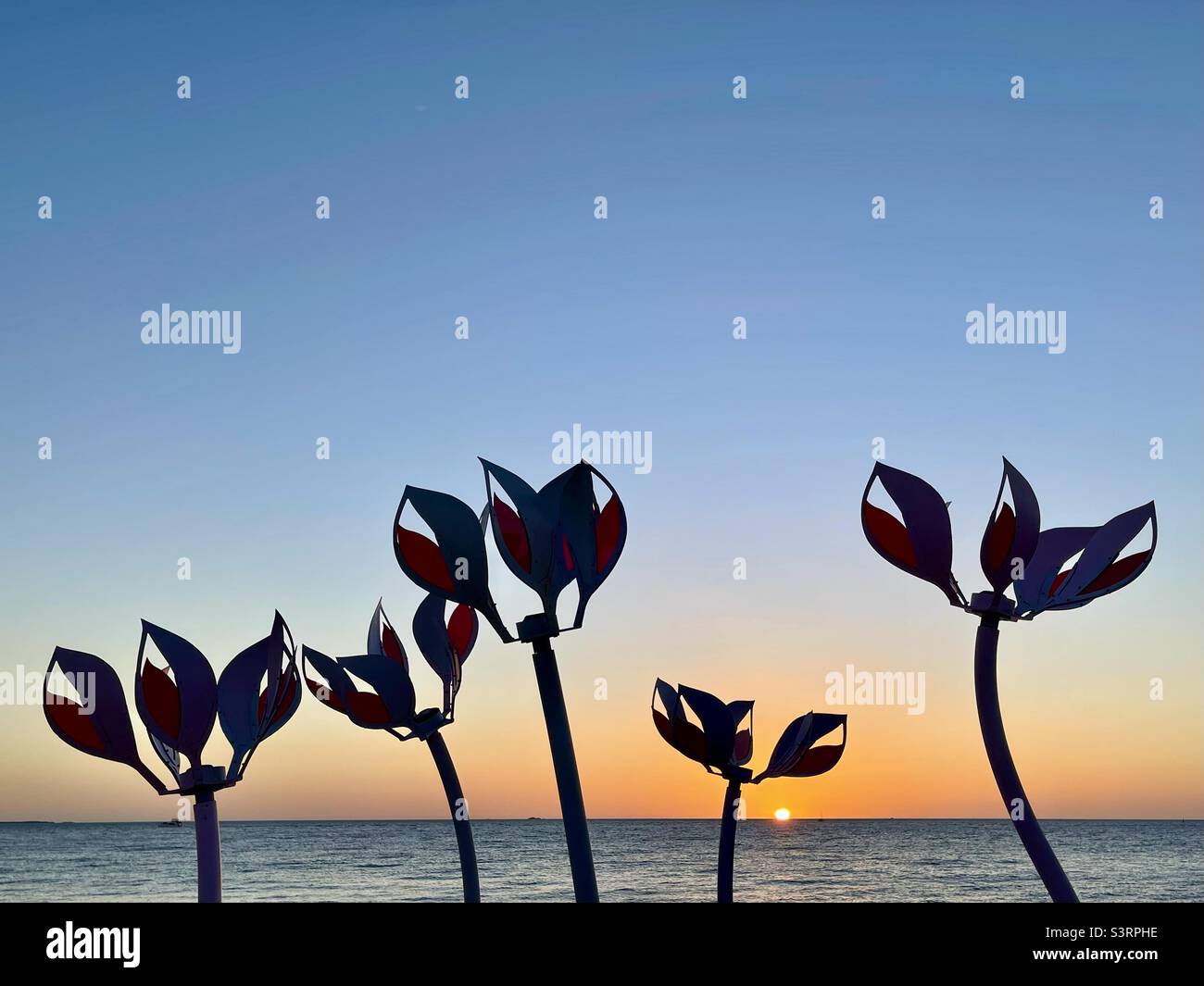 Sculpture Wind Dancers by Melanie Maclou at Sculptures at Bathers Beach