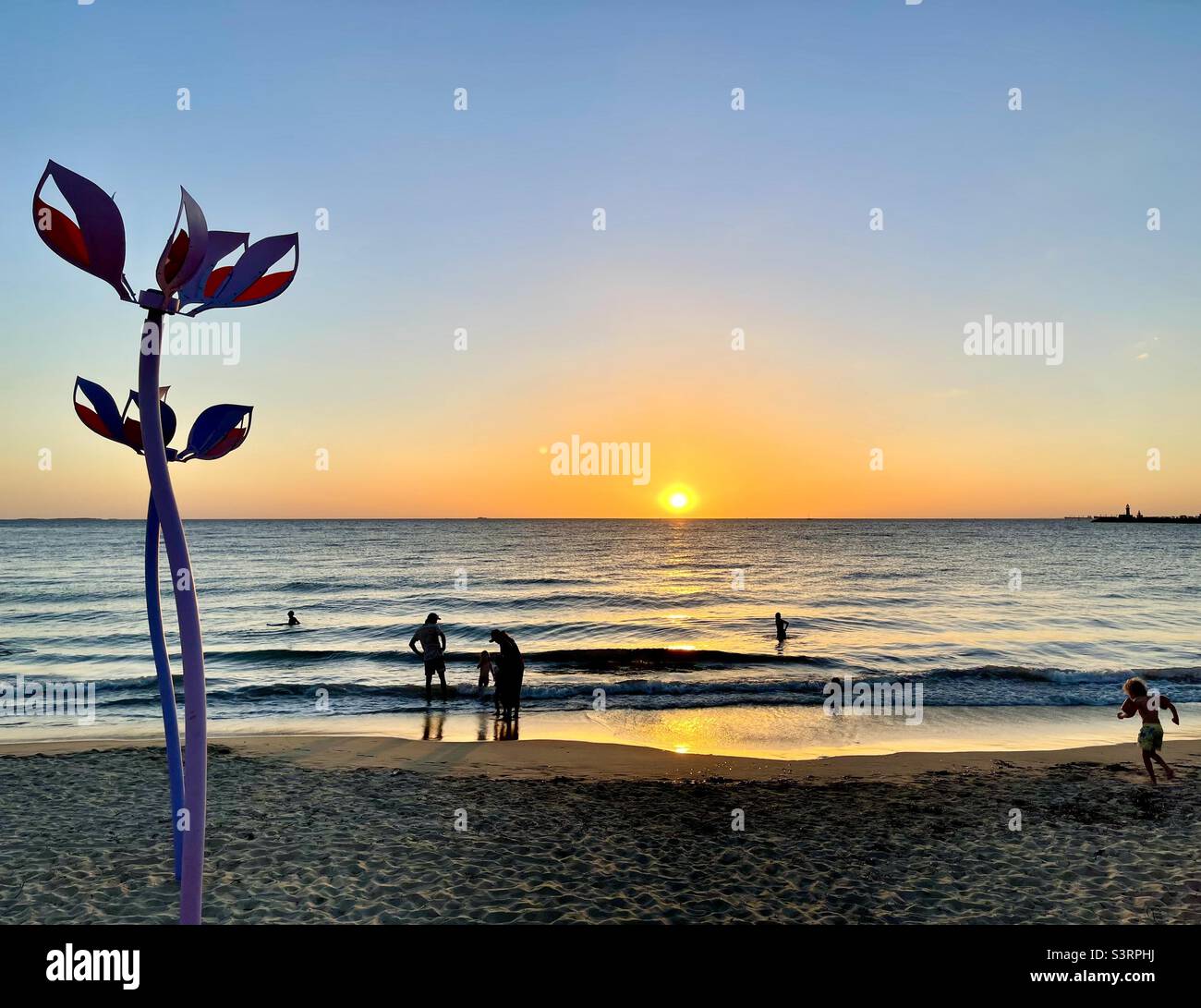 Sculpture Wind Dancers by Melanie Maclou at Sculptures at Bathers Beach