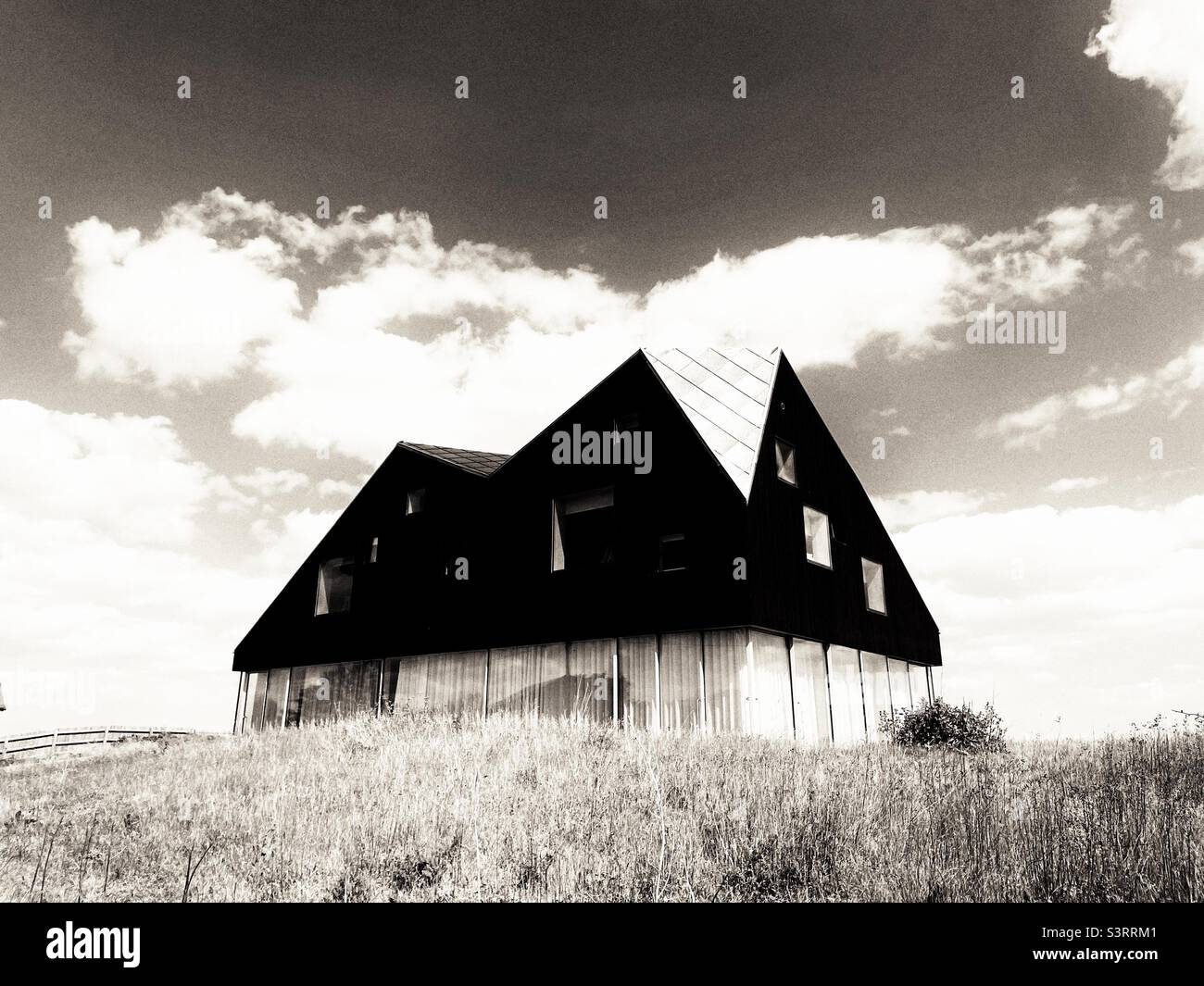 The Dune house Thorpeness Suffolk England - Smartphone Captured Stock Image