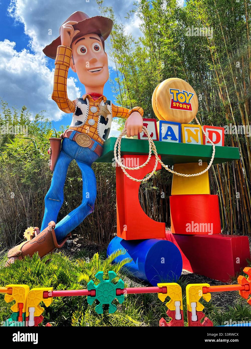 Toy Story Land Stock Photo