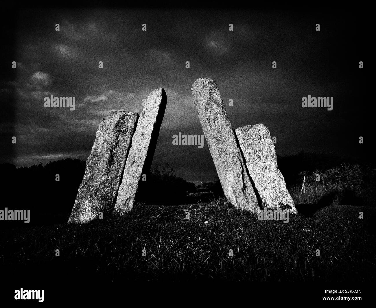 Stones park Black and White Stock Photos & Images - Alamy