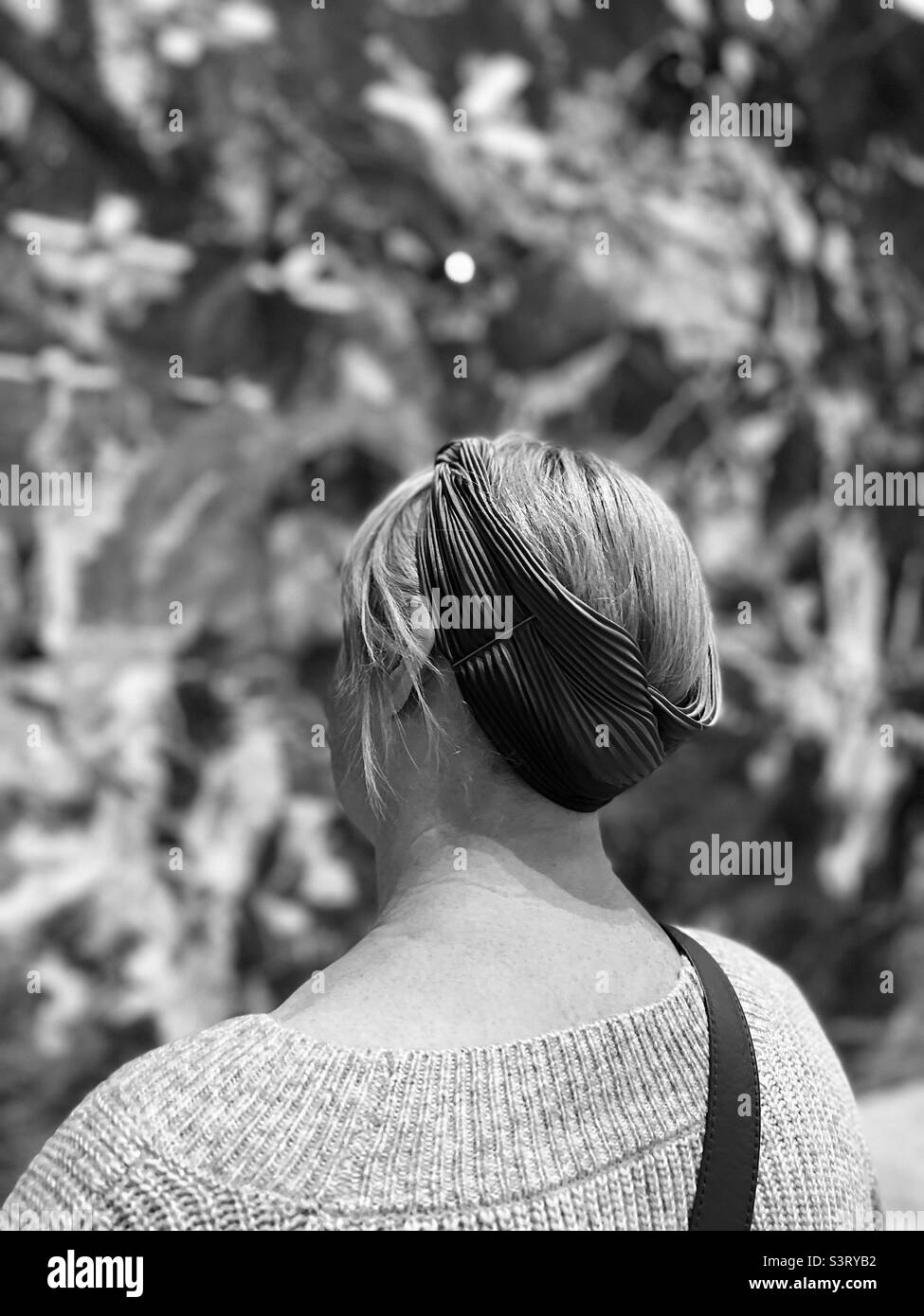 Headband Black and White Stock Photos & Images Alamy