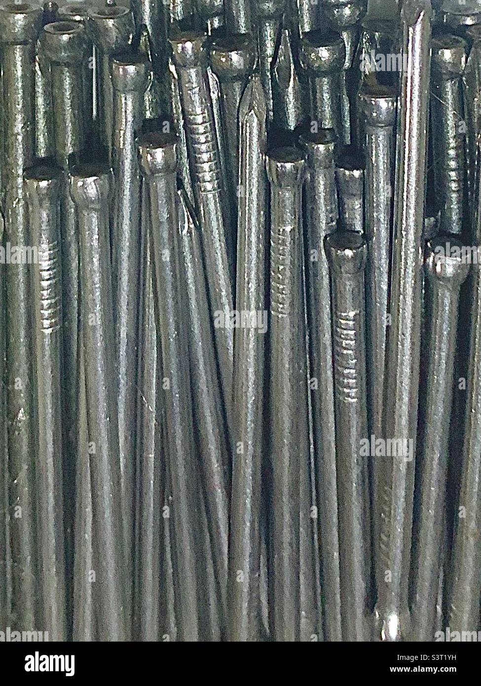 Nails - Smartphone Captured Stock Image