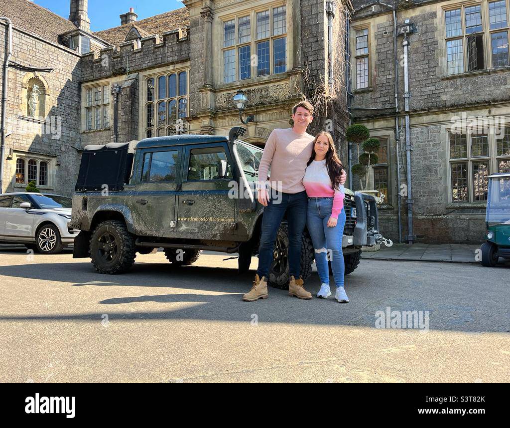 Bovey castle, Devon - off-road experience Stock Photo