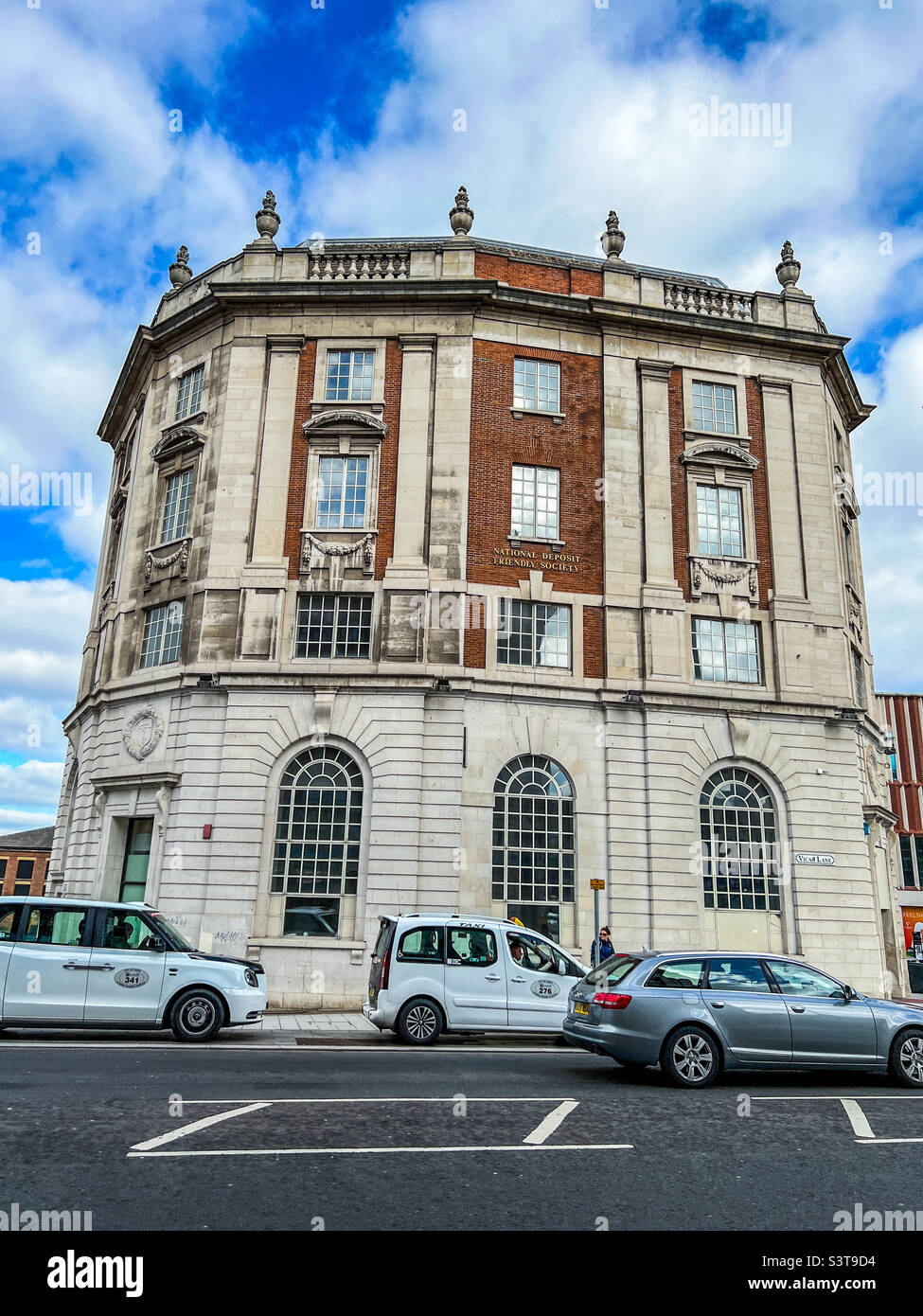 National Deposit Friendly Society in Leeds - Smartphone Captured Stock Image
