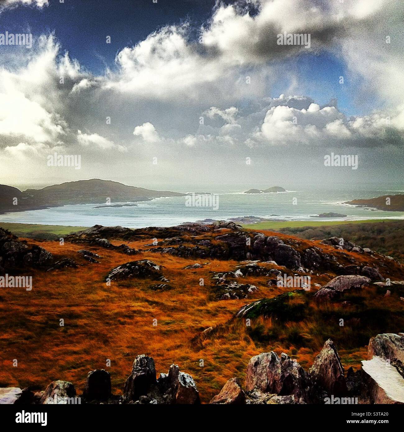 Ring of Kerry Ireland Stock Photo Alamy