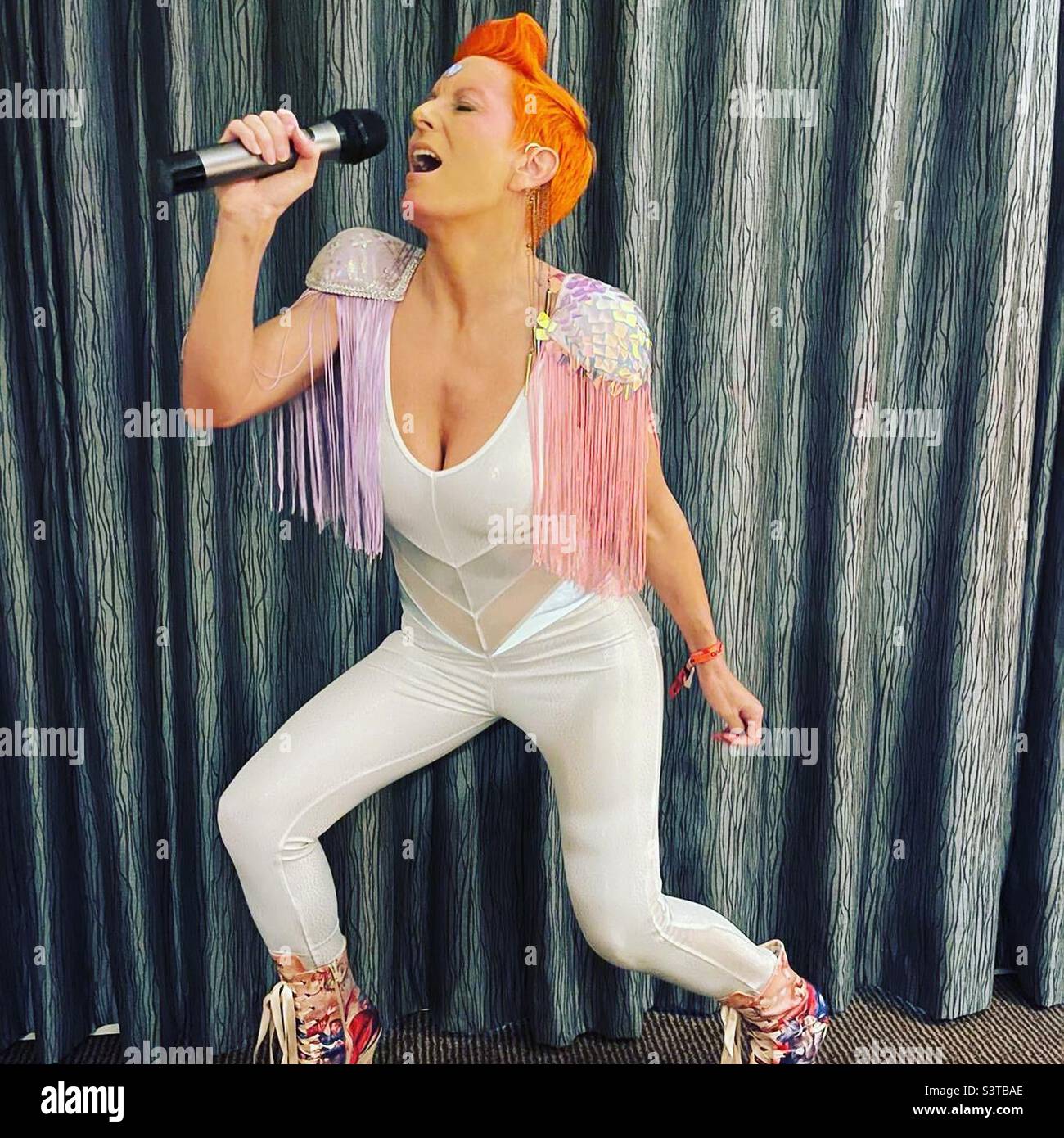 Bowie Ball - Smartphone Captured Stock Image