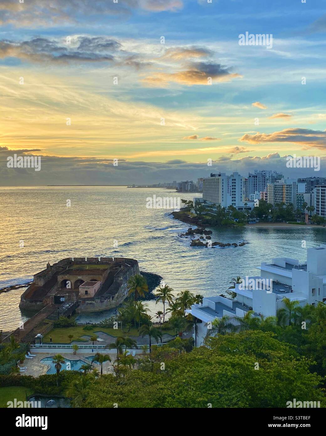 Puerto rico san juan aerial hi-res stock photography and images - Alamy