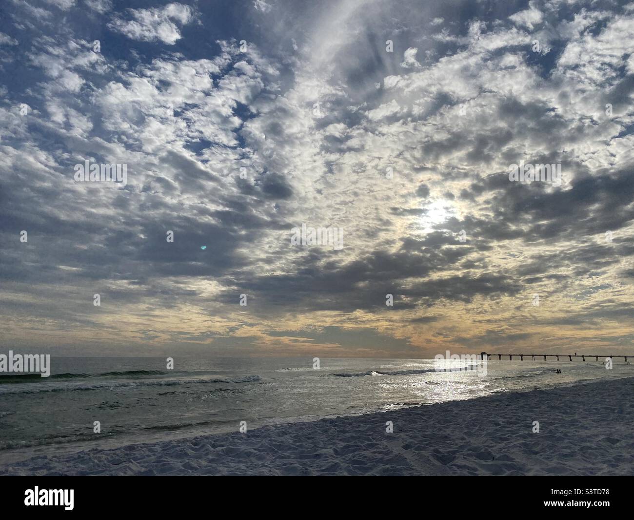 Beautiful Florida Beach. Stock Photo
